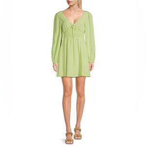 Copper Key
Smocked Waist Long Sleeve Mini Dress